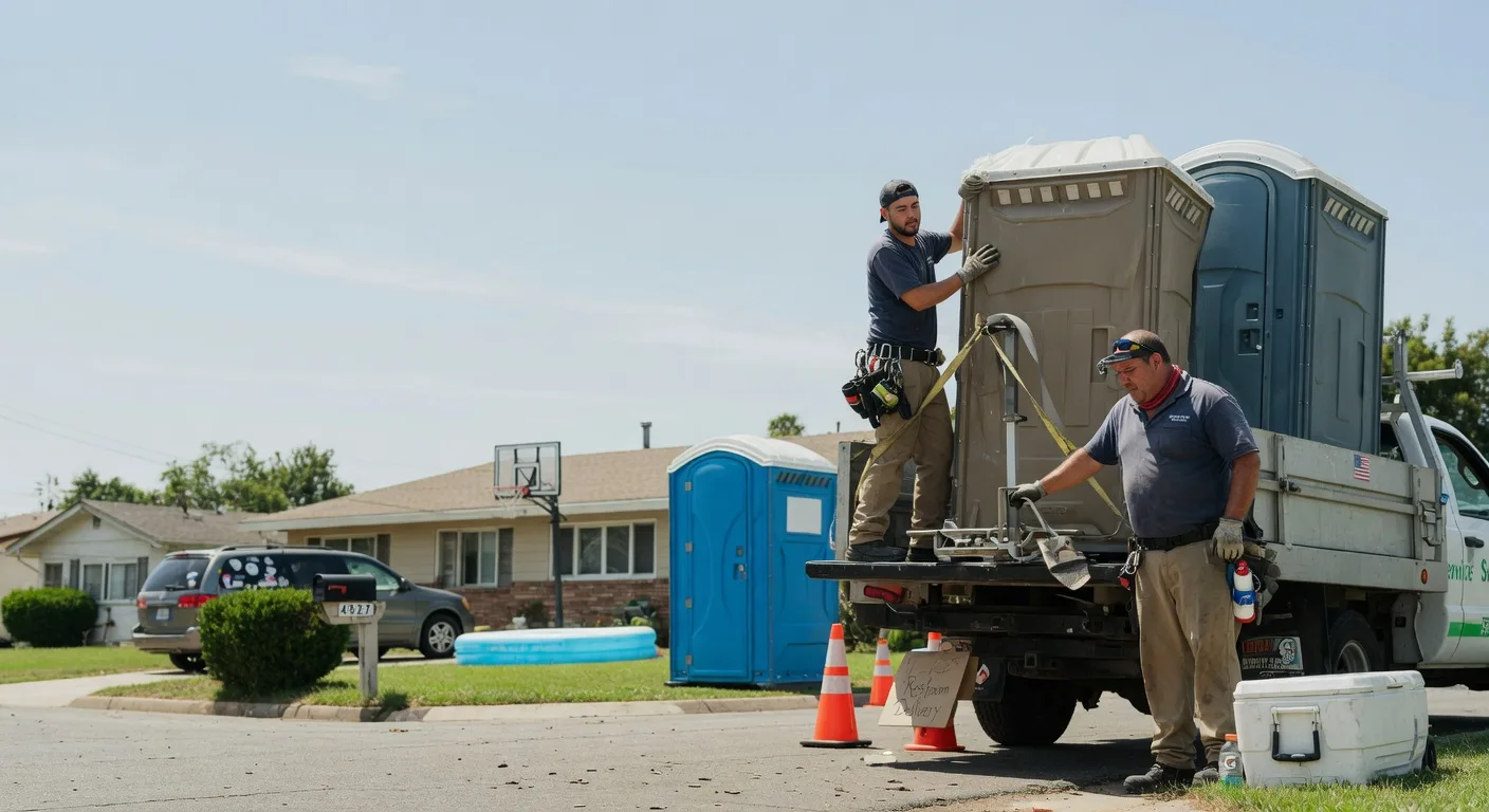 Porta Potty Rental in Morrisonville, IL near me