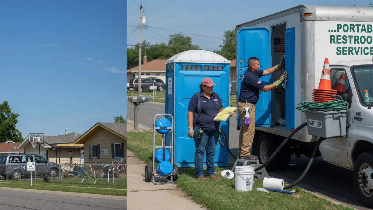 Portable Toilet Rental in Morrisonville, IL near me